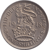 1948 SHILLING ( AUNC ) - SHILLING - Cambridgeshire Coins