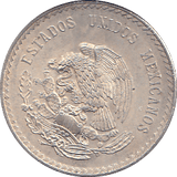 1948 SILVER 5 PESO MEXICO - SILVER WORLD COINS - Cambridgeshire Coins