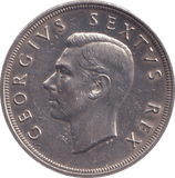 1948 SILVER 5 SHILLING SOUTH AFRICA - SILVER WORLD COINS - Cambridgeshire Coins