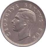 1948 SILVER 5 SHILLING SOUTH AFRICA - SILVER WORLD COINS - Cambridgeshire Coins