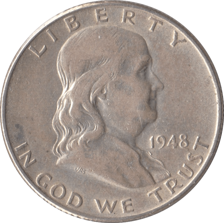 1948 SILVER HALF DOLLAR USA