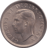 1948 SIXPENCE ( UNC ) - SIXPENCE - Cambridgeshire Coins