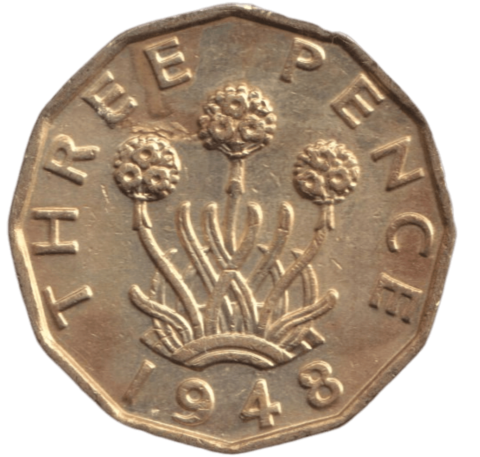 1948 THREEPENCE ( AUNC ) - THREEPENCE - Cambridgeshire Coins