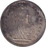 1948 TWO FRANCS FRANCE - SILVER WORLD COINS - Cambridgeshire Coins