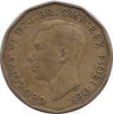 1949 BRASS THREEPENCE ( GF ) - THREEPENCE - Cambridgeshire Coins