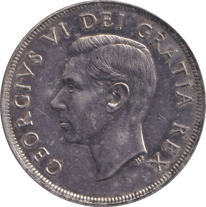 1949 DOLLAR CANADA - SILVER WORLD COINS - Cambridgeshire Coins