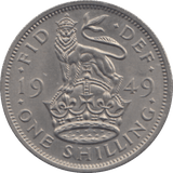 1949 ENGLISH SHILLING ( UNC ) - SHILLING - Cambridgeshire Coins