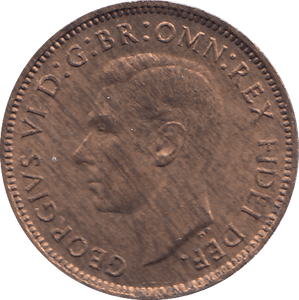 1949 FARTHING ( AUNC ) - FARTHING - Cambridgeshire Coins