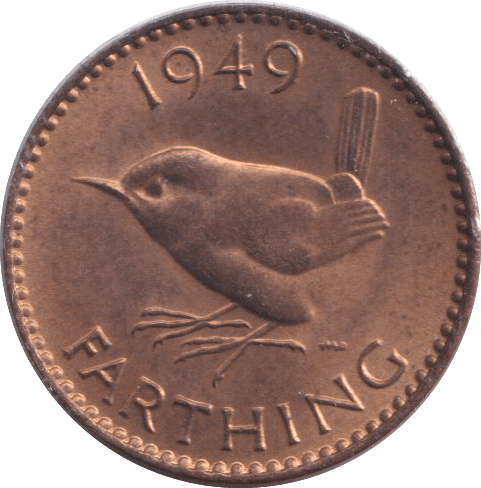 1949 FARTHING ( UNC ) - FARTHING - Cambridgeshire Coins