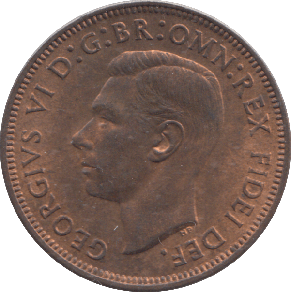 1949 HALF PENNY ( UNC ) - HALFPENNY - Cambridgeshire Coins