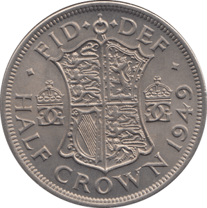 1949 HALFCROWN ( UNC ) - HALFCROWN - Cambridgeshire Coins