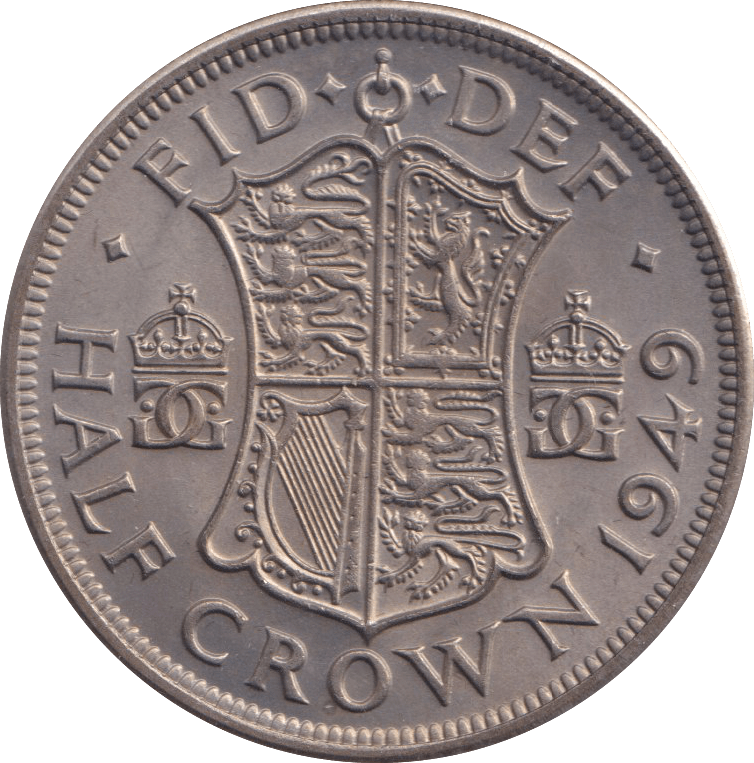 1949 HALFCROWN ( UNC ) - HALFCROWN - Cambridgeshire Coins