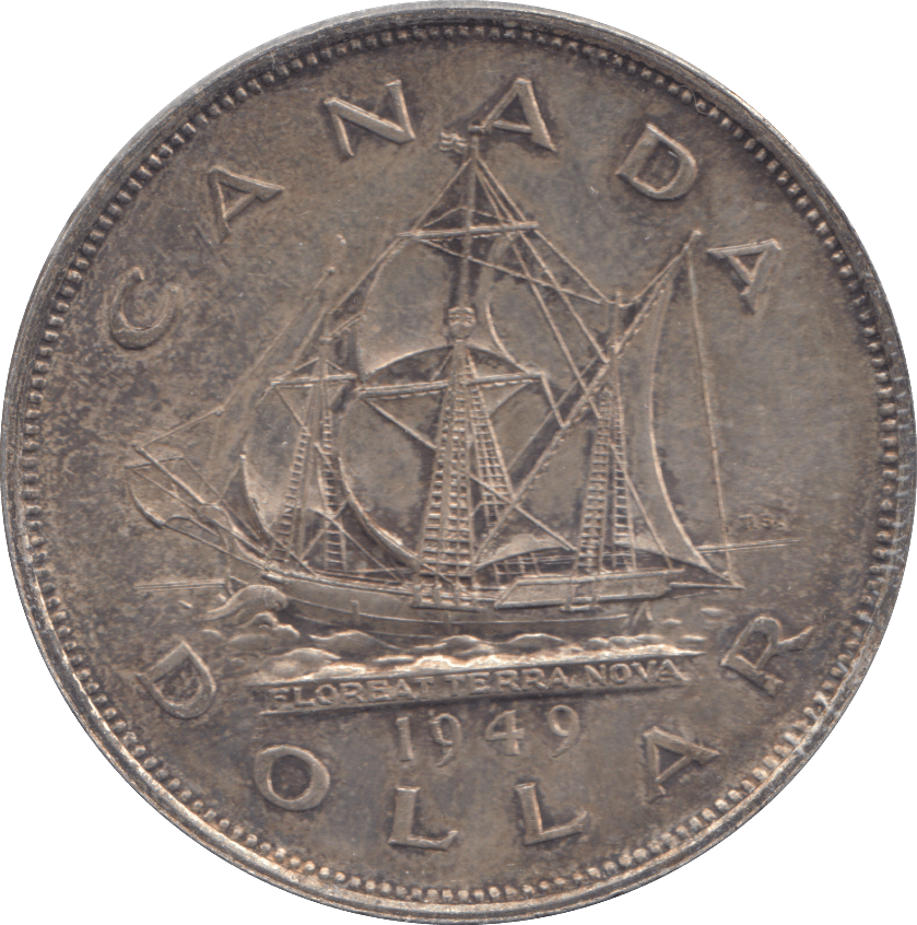 1949 ONE DOLLAR CANADA - WORLD COINS - Cambridgeshire Coins