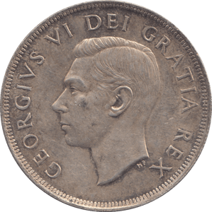 1949 ONE DOLLAR CANADA - WORLD COINS - Cambridgeshire Coins