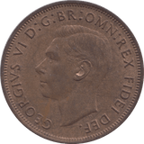 1949 PENNY BRITANNIA ( AUNC ) - PENNY - Cambridgeshire Coins