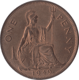 1949 PENNY ( BU ) 1 - Penny - Cambridgeshire Coins