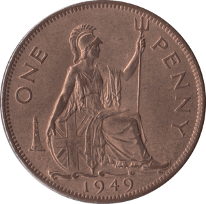 1949 PENNY ( BU ) B - Penny - Cambridgeshire Coins