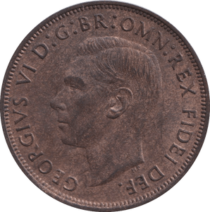 1949 PENNY GEORGE VI ( UNC ) - PENNY - Cambridgeshire Coins
