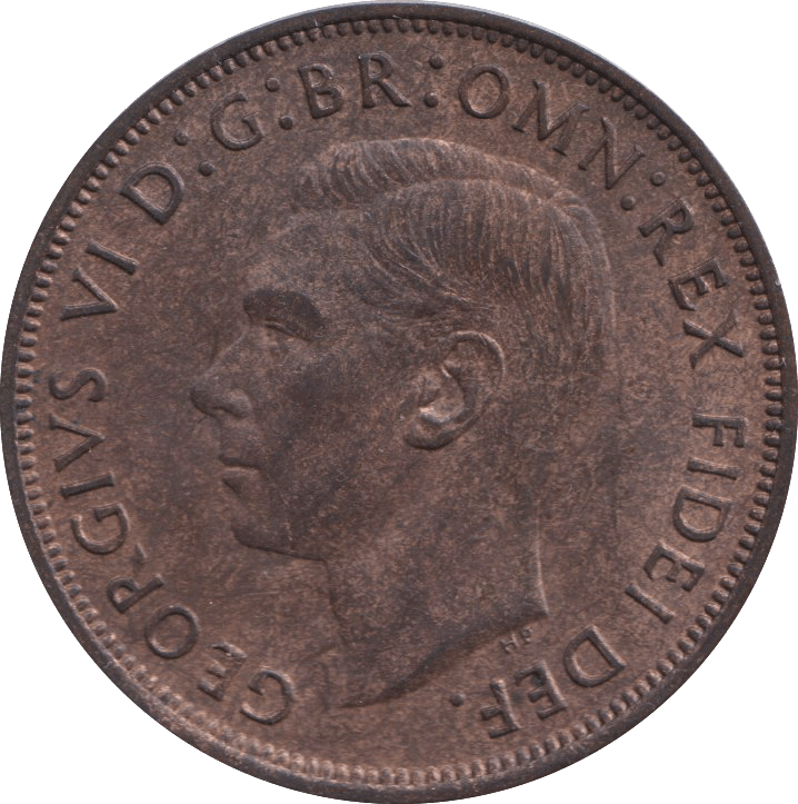 1949 PENNY GEORGE VI ( UNC ) - PENNY - Cambridgeshire Coins