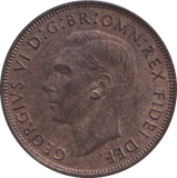 1949 PENNY GEORGE VI ( UNC ) - PENNY - Cambridgeshire Coins