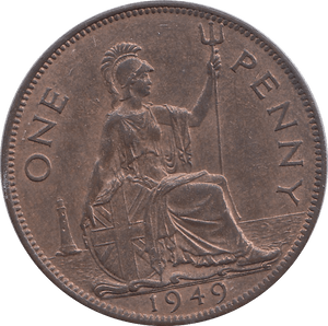 1949 PENNY ( UNC ) - PENNY - Cambridgeshire Coins