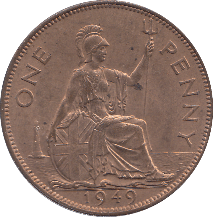1949 PENNY ( UNC ) - PENNY - Cambridgeshire Coins