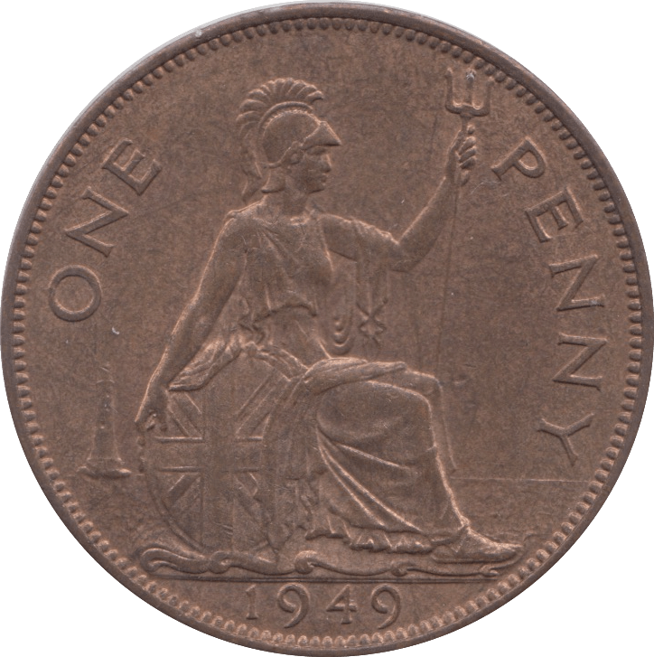 1949 PENNY ( UNC ) - PENNY - Cambridgeshire Coins