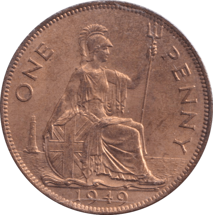1949 PENNY ( UNC ) - PENNY - Cambridgeshire Coins