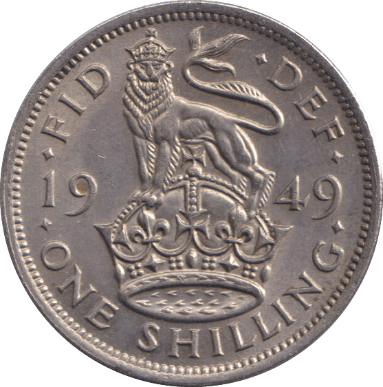1949 SHILLING ( AUNC ) - SHILLING - Cambridgeshire Coins