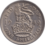1949 SHILLING ( AUNC ) - SHILLING - Cambridgeshire Coins