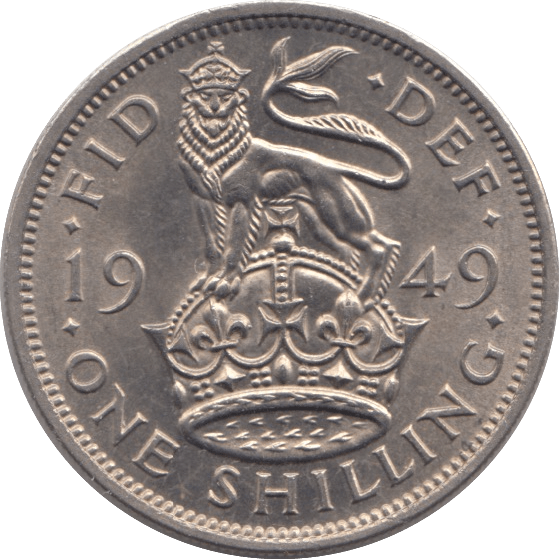 1949 SHILLING ( UNC ) ENGLAND - SHILLING - Cambridgeshire Coins