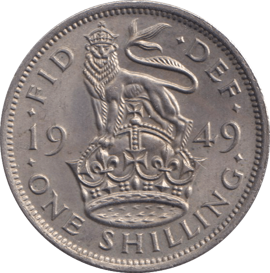 1949 SHILLING ( UNC ) - SHILLING - Cambridgeshire Coins
