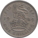 1949 SHILLING ( VF ) - SHILLING - Cambridgeshire Coins