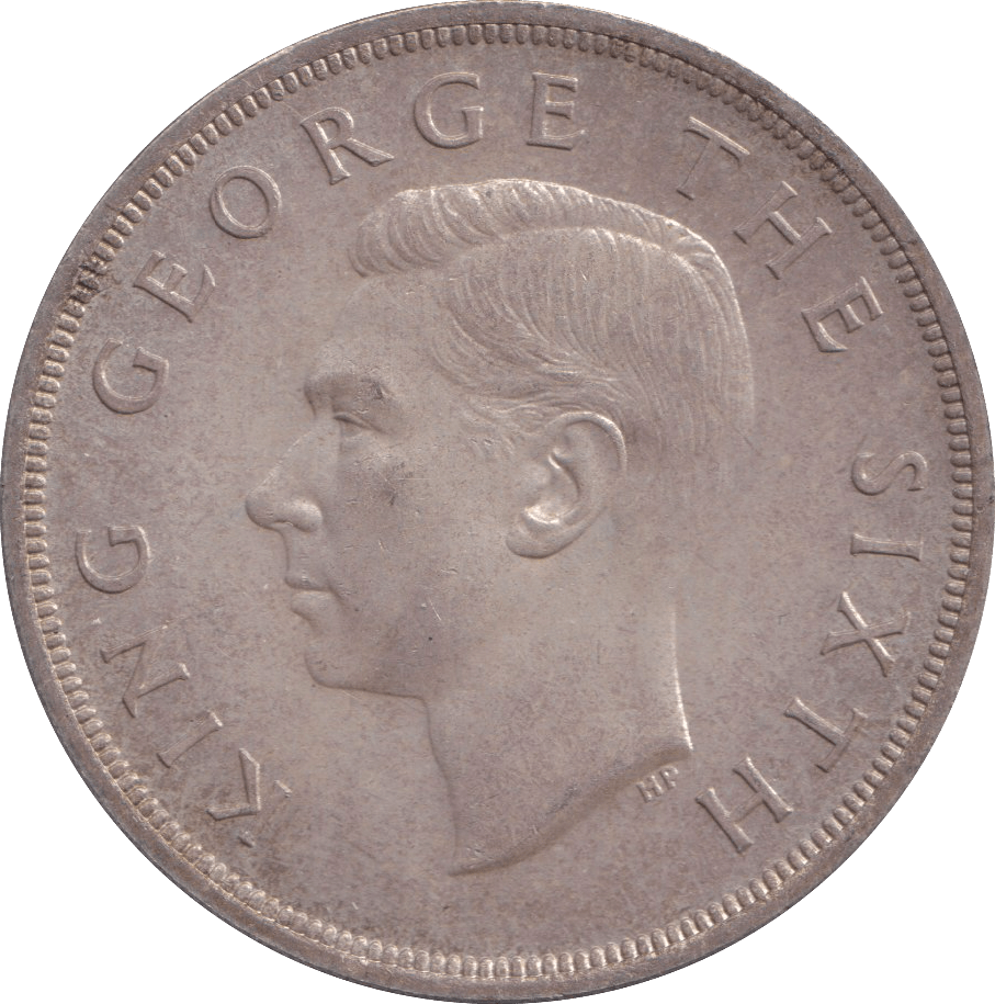 1949 SILVER CROWN NEW ZEALAND 3 - SILVER WORLD COINS - Cambridgeshire Coins
