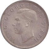 1949 SILVER CROWN NEW ZEALAND 3 - SILVER WORLD COINS - Cambridgeshire Coins