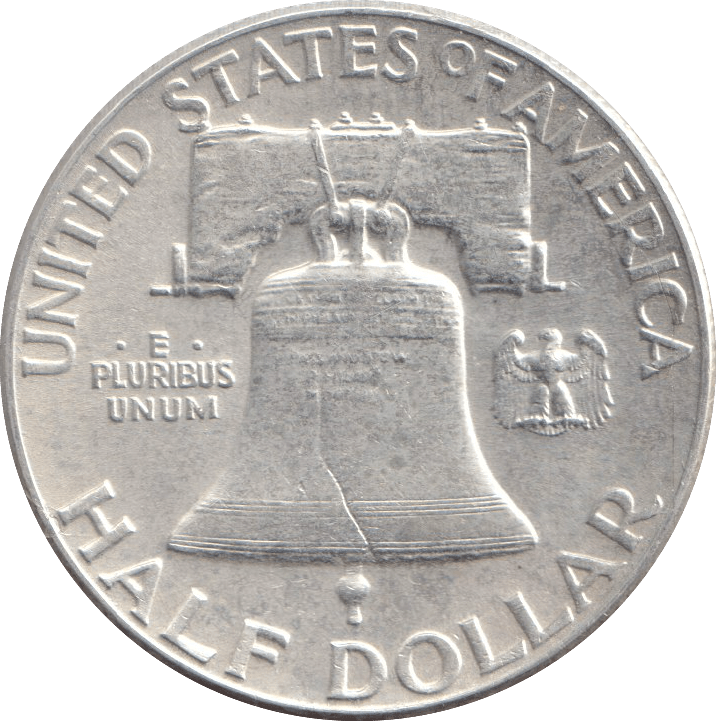 1949 SILVER HALF DOLLAR - WORLD COINS - Cambridgeshire Coins