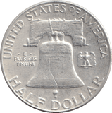 1949 SILVER HALF DOLLAR - WORLD COINS - Cambridgeshire Coins