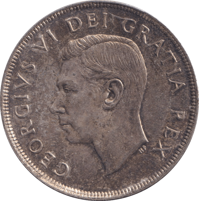 1949 SILVER ONE DOLLAR CANADA - SILVER WORLD COINS - Cambridgeshire Coins