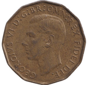 1949 THREEPENCE ( AUNC ) - THREEPENCE - Cambridgeshire Coins