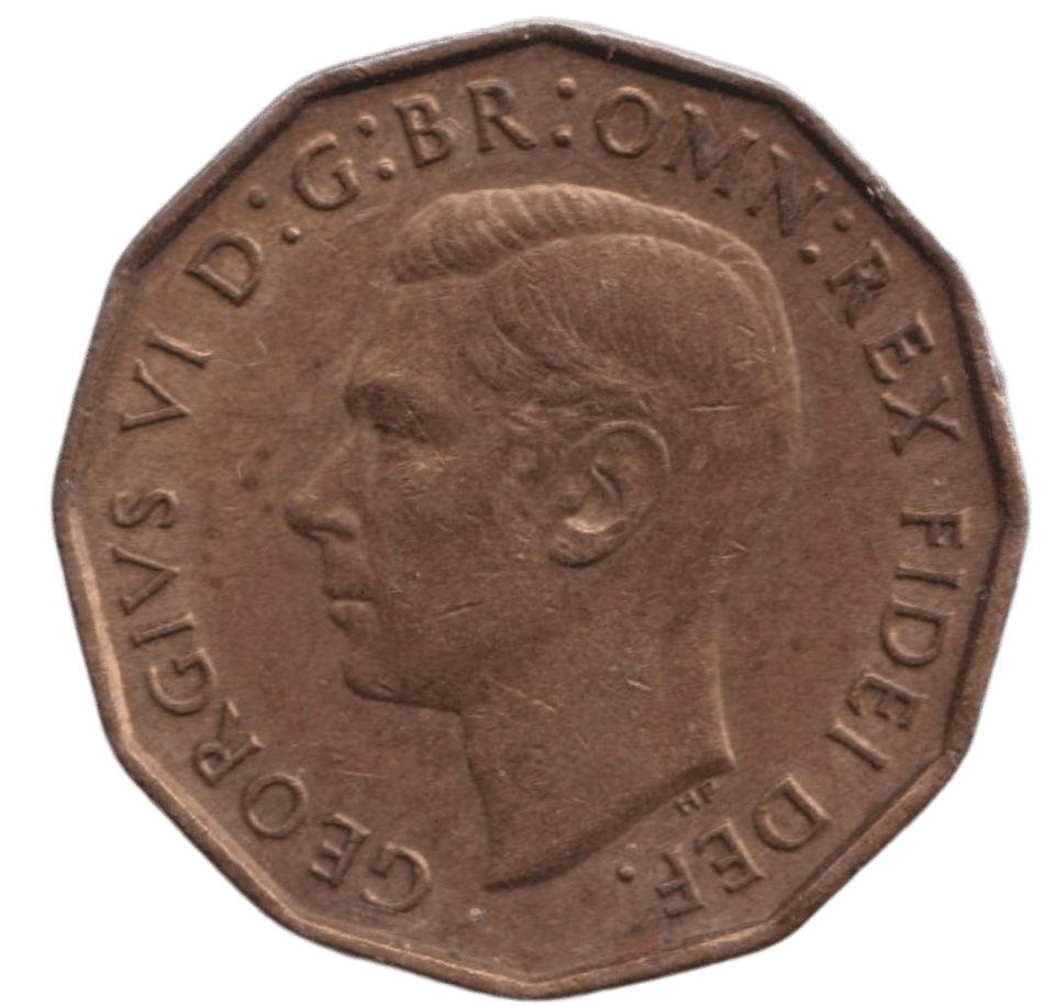 1949 THREEPENCE ( EF ) - THREEPENCE - Cambridgeshire Coins
