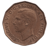 1949 THREEPENCE ( EF ) - THREEPENCE - Cambridgeshire Coins