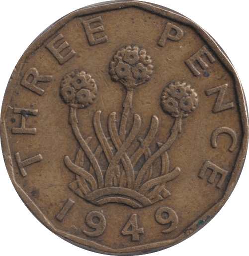 1949 THREEPENCE ( FINE ) - THREEPENCE - Cambridgeshire Coins