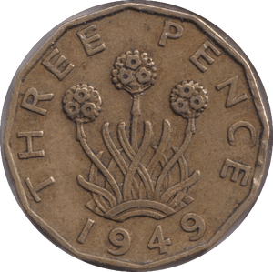 1949 THREEPENCE ( GF ) - THREEPENCE - Cambridgeshire Coins