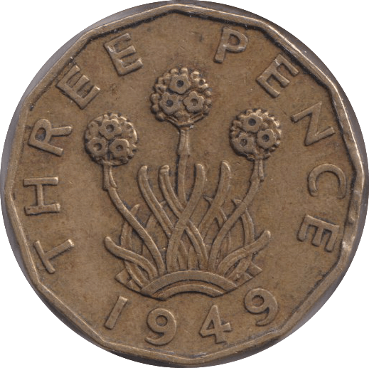 1949 THREEPENCE ( GF ) - THREEPENCE - Cambridgeshire Coins