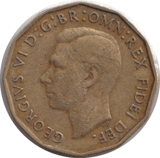 1949 THREEPENCE ( GVF ) - THREEPENCE - Cambridgeshire Coins