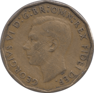 1949 THREEPENCE ( VF ) - Threepence - Cambridgeshire Coins