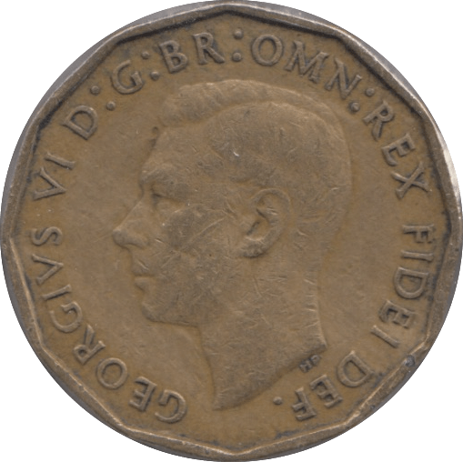 1949 THREEPENCE ( VF ) - Threepence - Cambridgeshire Coins