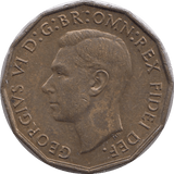 1950 BRASS THREEPENCE ( UNC ) - THREEPENCE - Cambridgeshire Coins