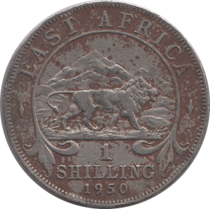 1950 EAST AFRICA ONE SHILLING - WORLD COINS - Cambridgeshire Coins