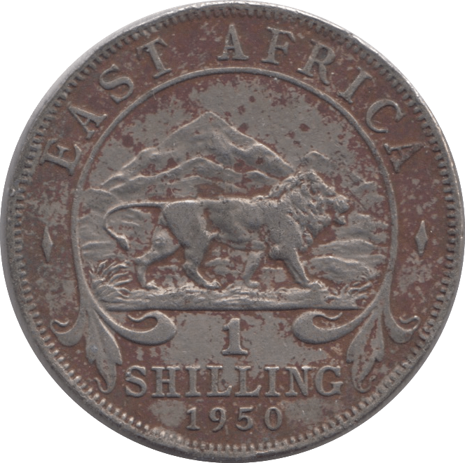 1950 EAST AFRICA ONE SHILLING - WORLD COINS - Cambridgeshire Coins